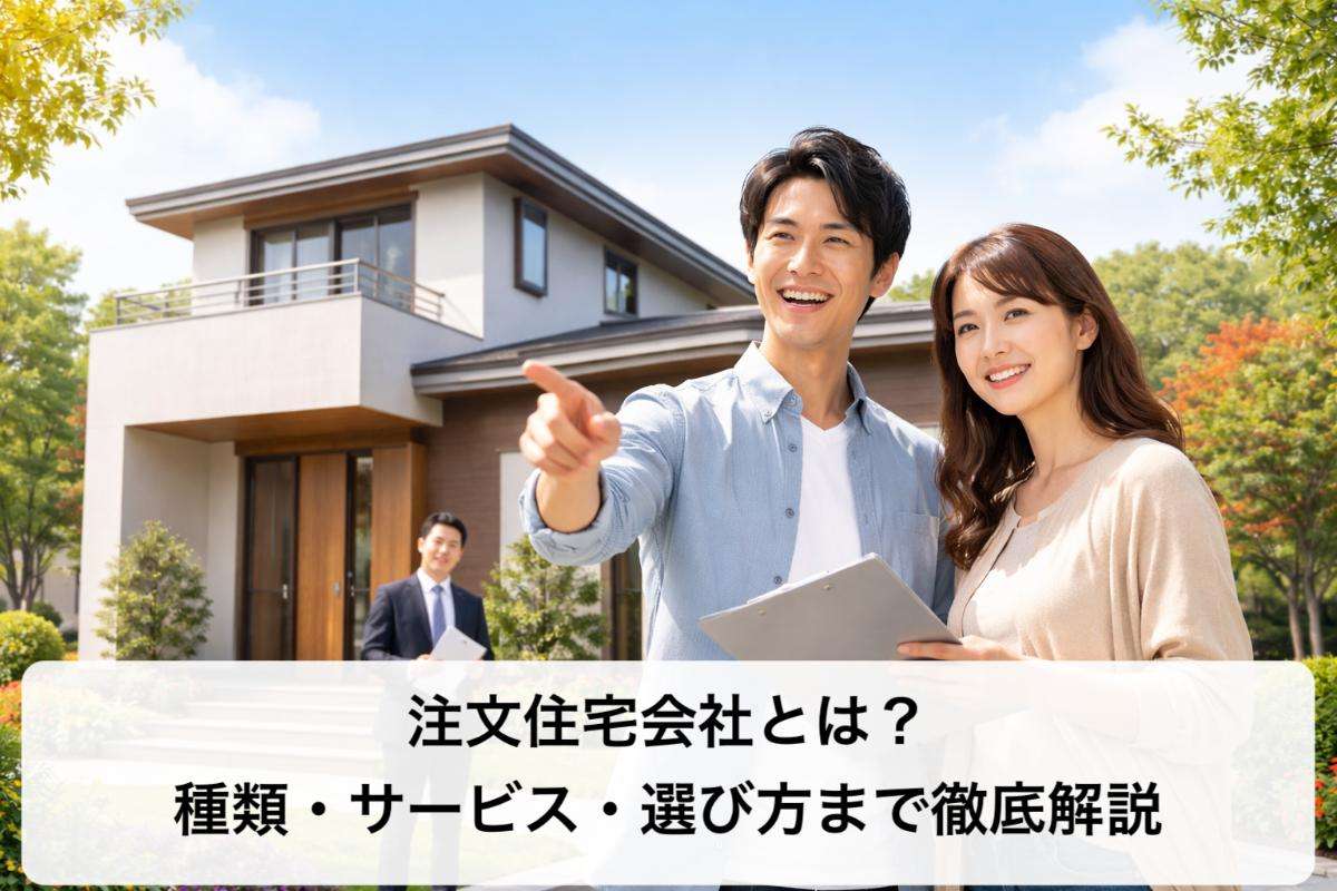 注文住宅会社とは？種類・サービス・選び方まで徹底解説